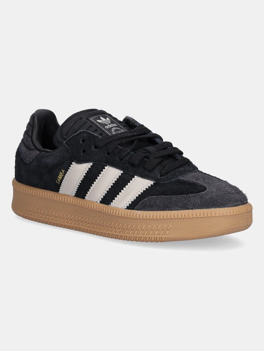 ADIDAS Originals Samba XLG Black Suede Leather Sneakers JS3825 Shoes Mens SZ 10